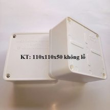 Hộp Nối Dây 110x110x50 không lỗ Sino