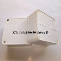 Hộp Nối Dây 160x160x50 không lỗ Sino