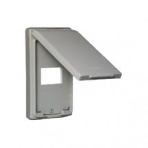 Mặt 1 thiết bị có nắp che mưa Panasonic