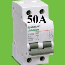 mcb 2 tép 50a vanlock sino