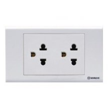 Ổ cắm đôi 3 chấu S18UE2