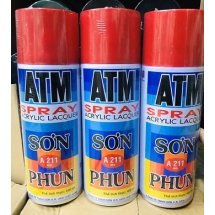 Sơn xịt ATM Màu Đỏ