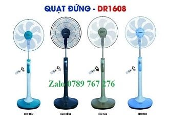 quạt đứng senko điều khiển dr1608 có gì nổi bật
