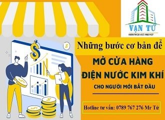 các bước để mở cửa hàng điện nước hiệu quả