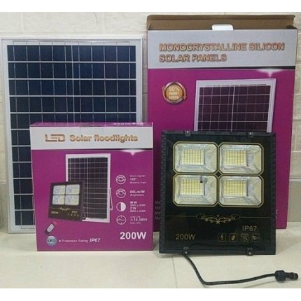 Đèn Pha Năng Lượng Mặt Trời