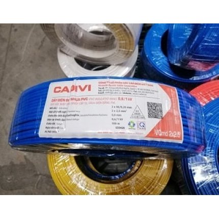 Dây điện đôi Vcmd 2x2.5 Cadivi
