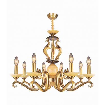 Đèn Chùm Nến Đồng