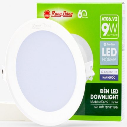 đèn led âm trần dowlight 9w