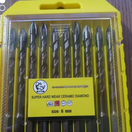 Mũi khoan đa năng 4 cạnh 6mm