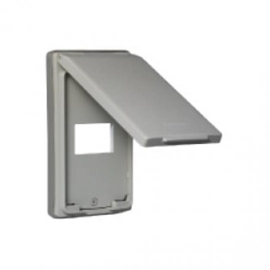 Mặt 1 thiết bị có nắp che mưa Panasonic