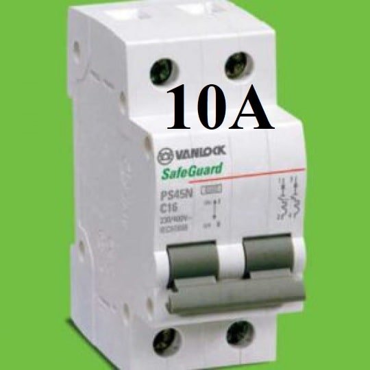 mcb 2 tép 10a vanlock sino