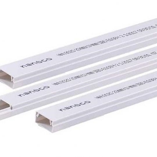 Nẹp luồn dây điện Vuông Nanoco