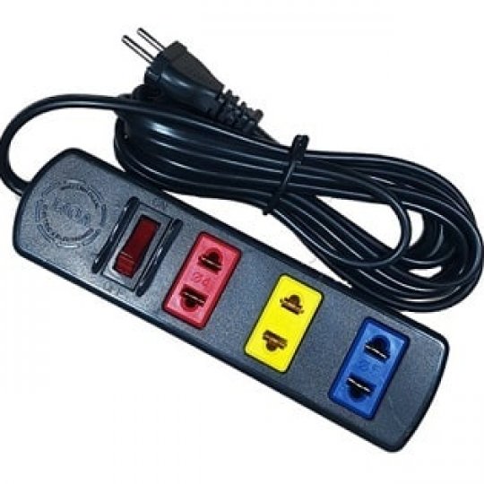 Ổ cắm kéo dài Lioa 3 ổ dây 3 mét, 5 mét 3TS3-2-3TS5            