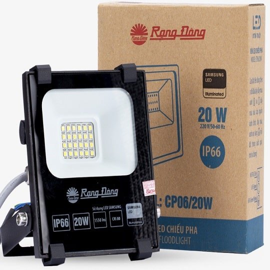 Đèn pha led 20w rạng đông