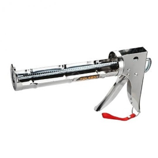 Súng bắn keo silicone có máng dao inox