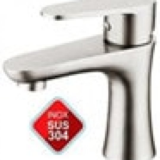 Vòi Lavabo Inox 304 Nóng Lạnh Model 203