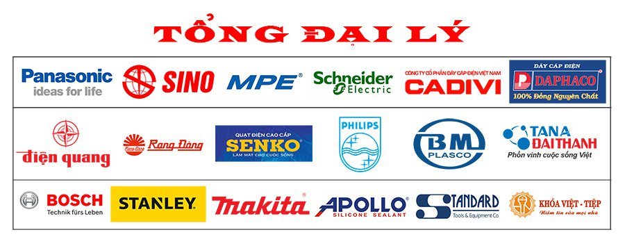 đại lý phân phối thiết bị điện nước
